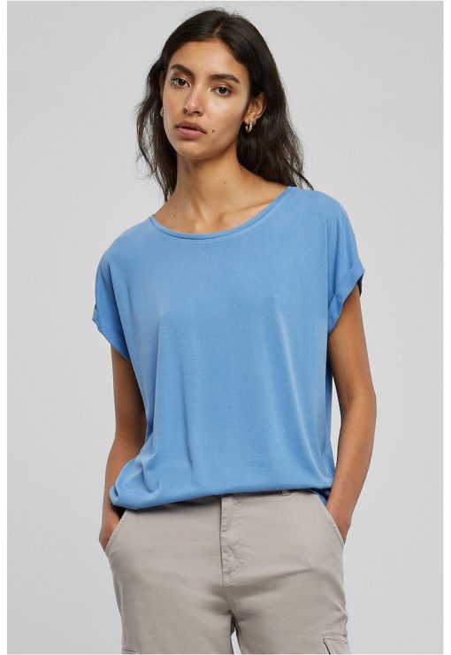 Tricou din amestec de modal-FEMEI/IMBRACAMINTE/Tricouri si maiouri-IMBRACAMINTE/Tricouri si maiouri