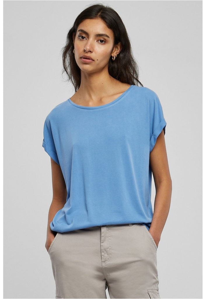 Tricou din amestec de modal-FEMEI/IMBRACAMINTE/Tricouri si maiouri-IMBRACAMINTE/Tricouri si maiouri