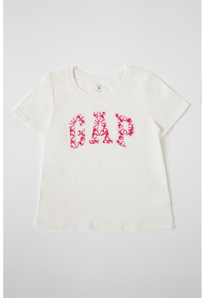Tricou din bumbac cu imprimeu logo-FETE/IMBRACAMINTE/Tricouri si maiouri-IMBRACAMINTE/Tricouri si maiouri