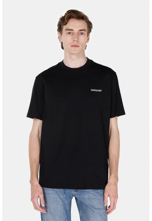 Tricou lejer cu design pe partea din spate-BARBATI/IMBRACAMINTE/Tricouri si maiouri-IMBRACAMINTE/Tricouri si maiouri