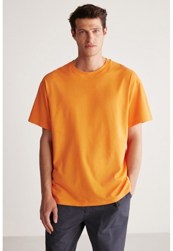 Tricou lejer din bumbac-BARBATI/IMBRACAMINTE/Tricouri si maiouri-IMBRACAMINTE/Tricouri si maiouri