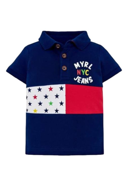 Tricou pentru copii -  Albastru marin --BAIETI/IMBRACAMINTE/Tricouri si maiouri-IMBRACAMINTE/Tricouri si maiouri