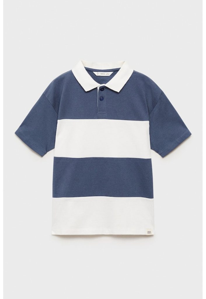 Tricou polo cu model in doua nuante-BAIETI/IMBRACAMINTE/Tricouri si maiouri-IMBRACAMINTE/Tricouri si maiouri