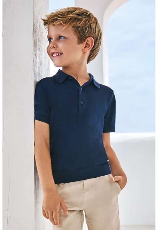 Tricou polo de bumbac-BAIETI/IMBRACAMINTE/Tricouri si maiouri-IMBRACAMINTE/Tricouri si maiouri