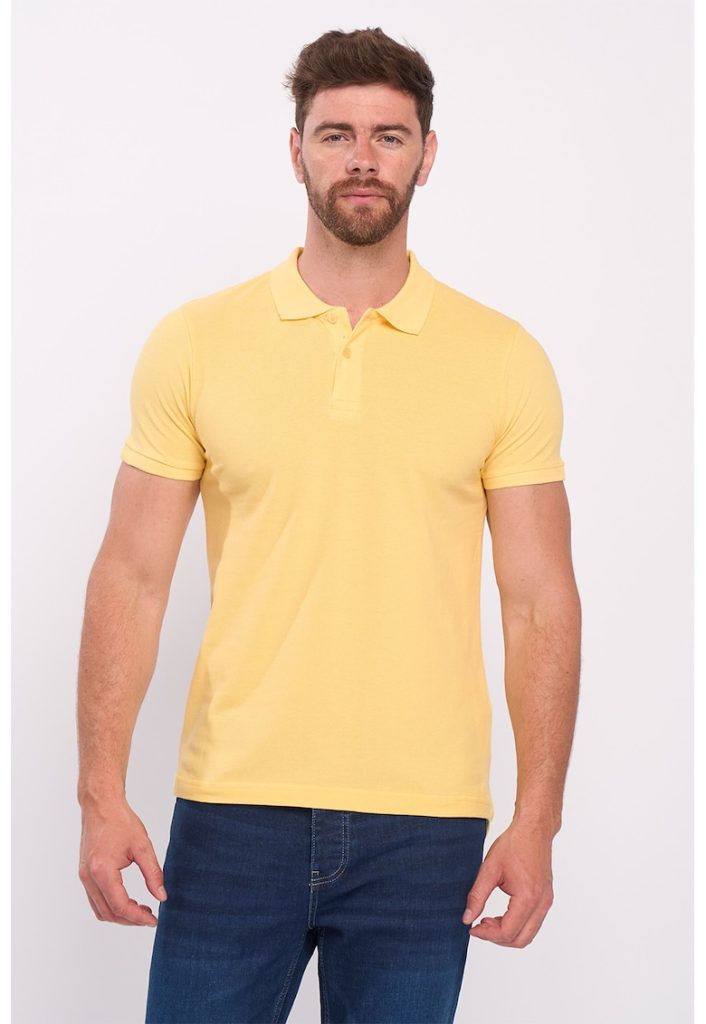 Tricou polo de bumbac-BARBATI/IMBRACAMINTE/Tricouri si maiouri-IMBRACAMINTE/Tricouri si maiouri