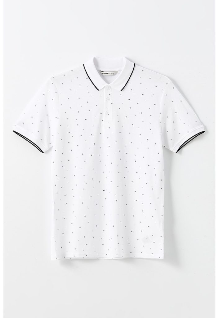 Tricou polo din bumbac-BARBATI/IMBRACAMINTE/Tricouri si maiouri-IMBRACAMINTE/Tricouri si maiouri