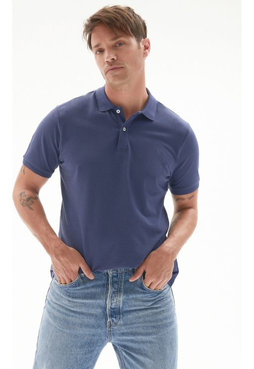 Tricou polo din bumbac pique-BARBATI/IMBRACAMINTE/Tricouri si maiouri-IMBRACAMINTE/Tricouri si maiouri