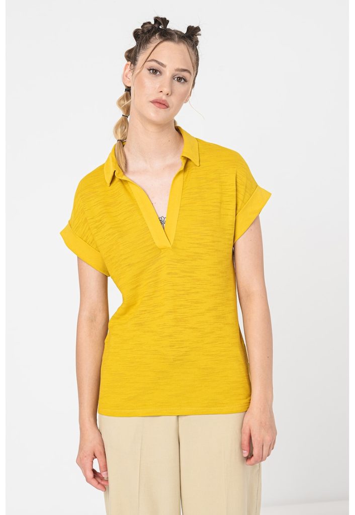 Tricou polo lejer-FEMEI/IMBRACAMINTE/Tricouri si maiouri-IMBRACAMINTE/Tricouri si maiouri