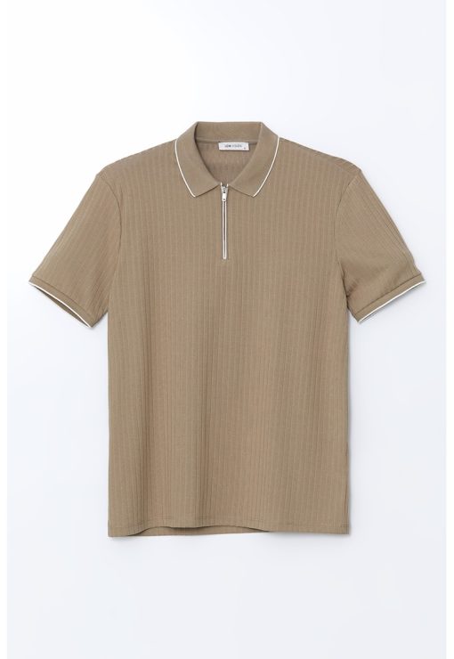 Tricou polo striat-BARBATI/IMBRACAMINTE/Tricouri si maiouri-IMBRACAMINTE/Tricouri si maiouri