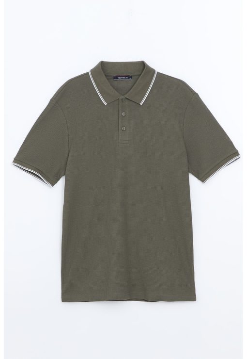 Tricou regular fit cu guler polo-BARBATI/IMBRACAMINTE/Tricouri si maiouri-IMBRACAMINTE/Tricouri si maiouri