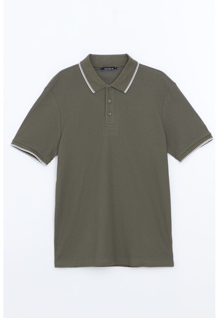 Tricou regular fit cu guler polo-BARBATI/IMBRACAMINTE/Tricouri si maiouri-IMBRACAMINTE/Tricouri si maiouri