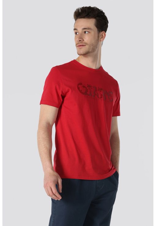 Tricou regular fit cu imprimeu grafic-BARBATI/IMBRACAMINTE/Tricouri si maiouri-IMBRACAMINTE/Tricouri si maiouri