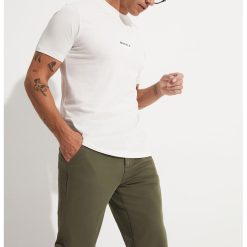 Tricou slim fit din amestec de bumbac-BARBATI/IMBRACAMINTE/Tricouri si maiouri-IMBRACAMINTE/Tricouri si maiouri