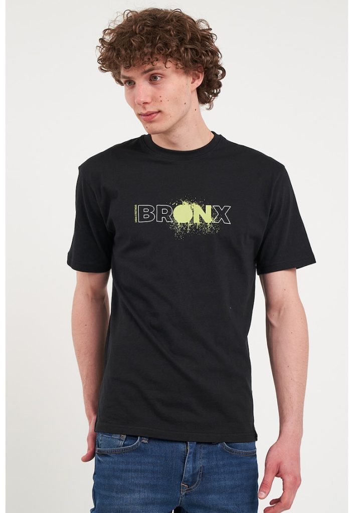 Tricou slim-fit din bumbac-BARBATI/IMBRACAMINTE/Tricouri si maiouri-IMBRACAMINTE/Tricouri si maiouri