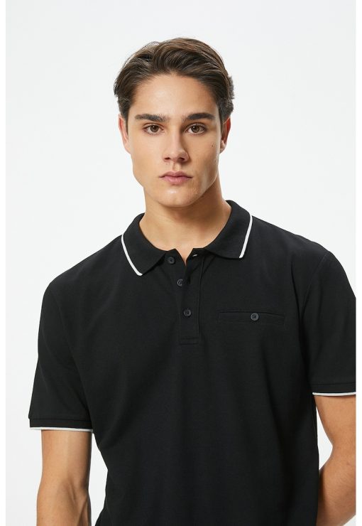 Tricou slim fit polo de bumbac-BARBATI/IMBRACAMINTE/Tricouri si maiouri-IMBRACAMINTE/Tricouri si maiouri