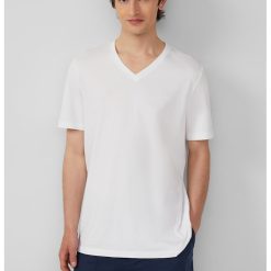 Tricou uni cu decolteu in V-BARBATI/IMBRACAMINTE/Tricouri si maiouri-IMBRACAMINTE/Tricouri si maiouri