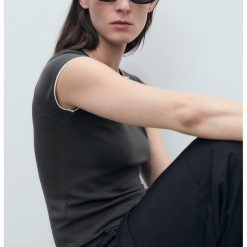 Tricou uni cu maneci raglan-FEMEI/IMBRACAMINTE/Tricouri si maiouri-IMBRACAMINTE/Tricouri si maiouri