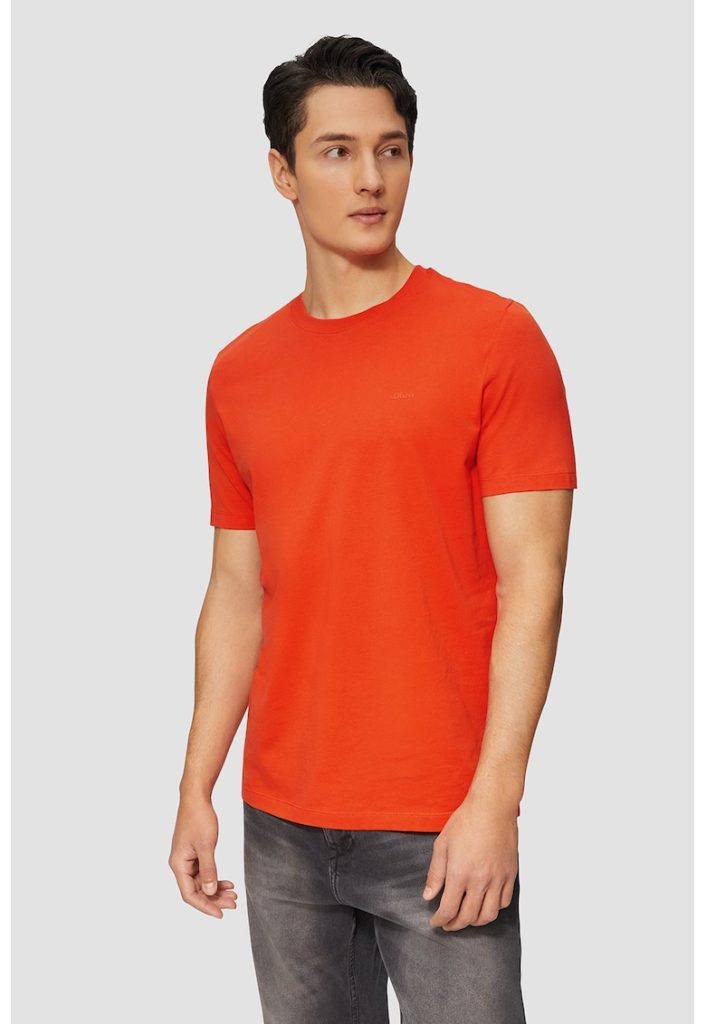 Tricou uni de bumbac-BARBATI/IMBRACAMINTE/Tricouri si maiouri-IMBRACAMINTE/Tricouri si maiouri