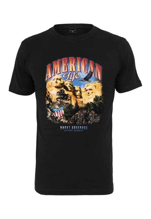 Tricou unisex cu decolteu la baza gatului si imprimeu grafic-FEMEI/IMBRACAMINTE/Tricouri si maiouri-IMBRACAMINTE/Tricouri si maiouri