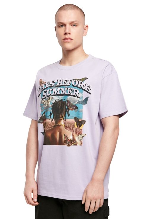 Tricou unisex supradimensionat cu imprimeu grafic si text-FEMEI/IMBRACAMINTE/Tricouri si maiouri-IMBRACAMINTE/Tricouri si maiouri