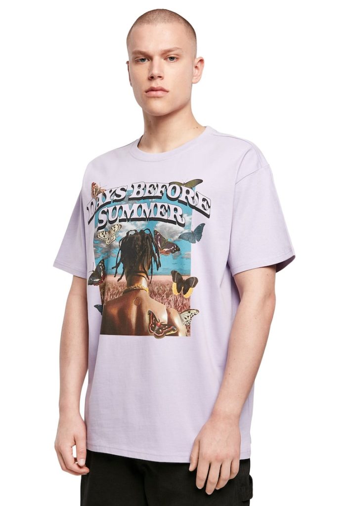 Tricou unisex supradimensionat cu imprimeu grafic si text-FEMEI/IMBRACAMINTE/Tricouri si maiouri-IMBRACAMINTE/Tricouri si maiouri