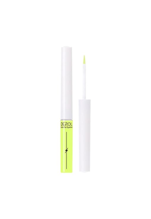 Tus de ochi colorat -  Eyeliner lichid - 02 Lemon Yellow - 4 ml-FEMEI/INGRIJIRE COSMETICA/Produse cosmetice-INGRIJIRE COSMETICA/Produse cosmetice