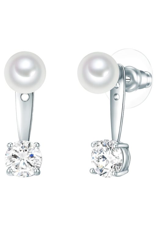 Yokoamii - Cercei drop decorati cu perle-FEMEI/GENTI SI ACCESORII/Bijuterii-GENTI SI ACCESORII/Bijuterii