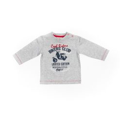 Bluza - baieti -  Bikers C club - gri - 20530 - Gri --BAIETI/IMBRACAMINTE/Bluze-IMBRACAMINTE/Bluze