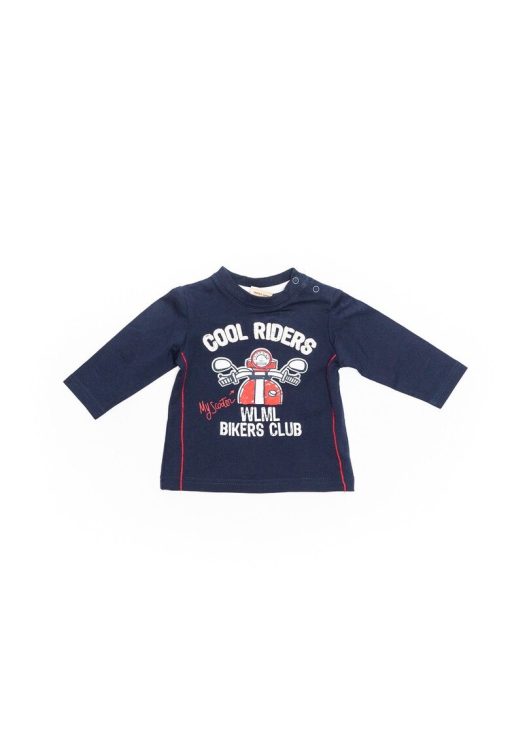 Bluza bebelusi -  Cool Riders - 21530 - Bleumarin --BAIETI/IMBRACAMINTE/Bluze-IMBRACAMINTE/Bluze