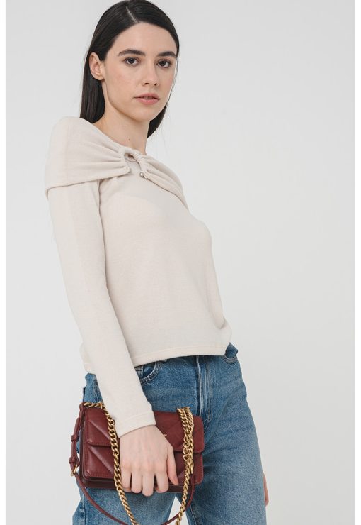 Bluza cu decolteu barcuta Esther-FEMEI/IMBRACAMINTE/Bluze-IMBRACAMINTE/Bluze