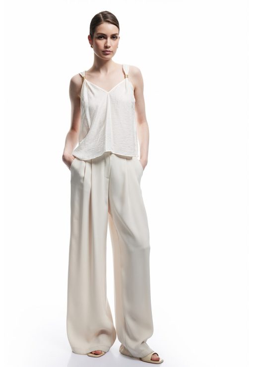 Bluza cu decolteu in V - fara maneci-FEMEI/IMBRACAMINTE/Bluze-IMBRACAMINTE/Bluze