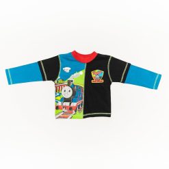 Bluza cu maneca lunga - baieti - B12757 - Albastru --BAIETI/IMBRACAMINTE/Bluze-IMBRACAMINTE/Bluze