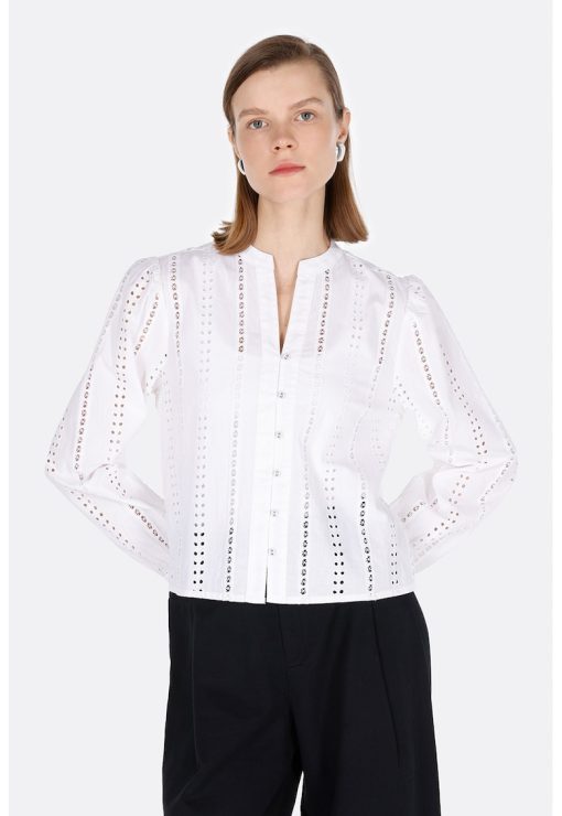 Bluza cu nasturi - fara inchidere-FEMEI/IMBRACAMINTE/Bluze-IMBRACAMINTE/Bluze