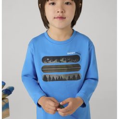 Bluza de bumbac cu imprimeu-BAIETI/IMBRACAMINTE/Bluze-IMBRACAMINTE/Bluze