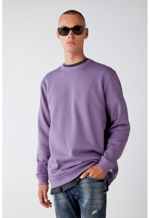 Bluza de trening cu decolteu rotund-BARBATI/IMBRACAMINTE/Hanorace-IMBRACAMINTE/Hanorace