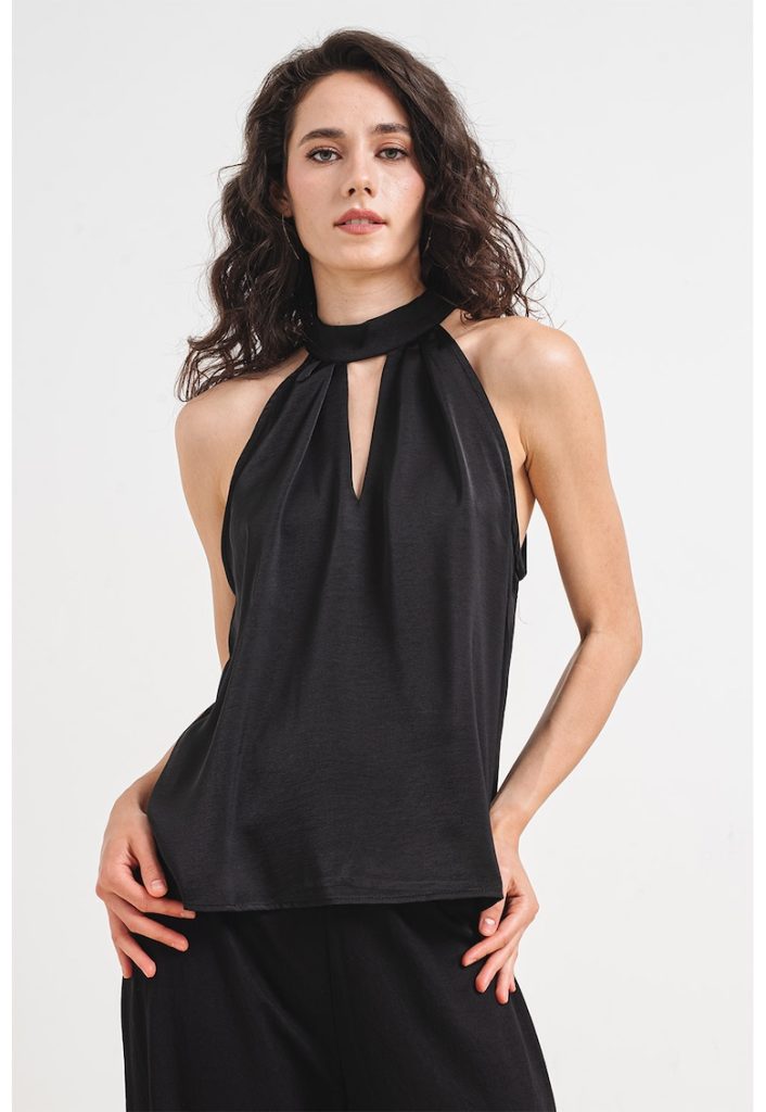 Bluza fara maneci cu decolteu american-FEMEI/IMBRACAMINTE/Bluze-IMBRACAMINTE/Bluze