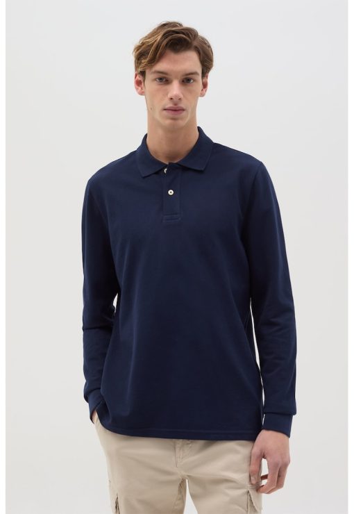 Bluza polo de bumbac-BARBATI/IMBRACAMINTE/Bluze-IMBRACAMINTE/Bluze