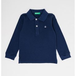 Bluza polo din pique de bumbac organic-BAIETI/IMBRACAMINTE/Bluze-IMBRACAMINTE/Bluze