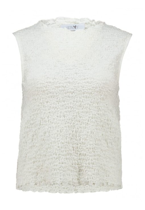 Bluza texturata fara maneci-FEMEI/IMBRACAMINTE/Bluze-IMBRACAMINTE/Bluze