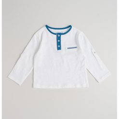 Bluza uni cu maneci ajustabile-BAIETI/IMBRACAMINTE/Bluze-IMBRACAMINTE/Bluze