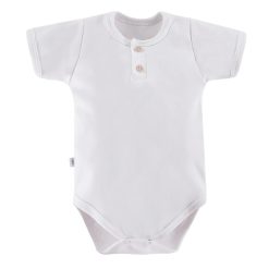 Body cu maneca scurta si nasturi -  - Pacific - Alb - pentru baietei-BAIETI/IMBRACAMINTE/Tricouri si maiouri-IMBRACAMINTE/Tricouri si maiouri