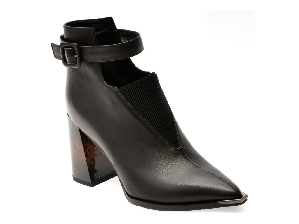 Botine elegante EPICA negre