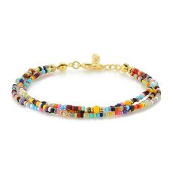 Bratara ajustabila cu margele-FEMEI/GENTI SI ACCESORII/Bijuterii-GENTI SI ACCESORII/Bijuterii