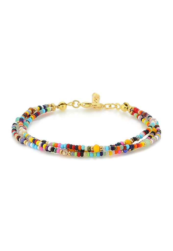 Bratara ajustabila cu margele-FEMEI/GENTI SI ACCESORII/Bijuterii-GENTI SI ACCESORII/Bijuterii