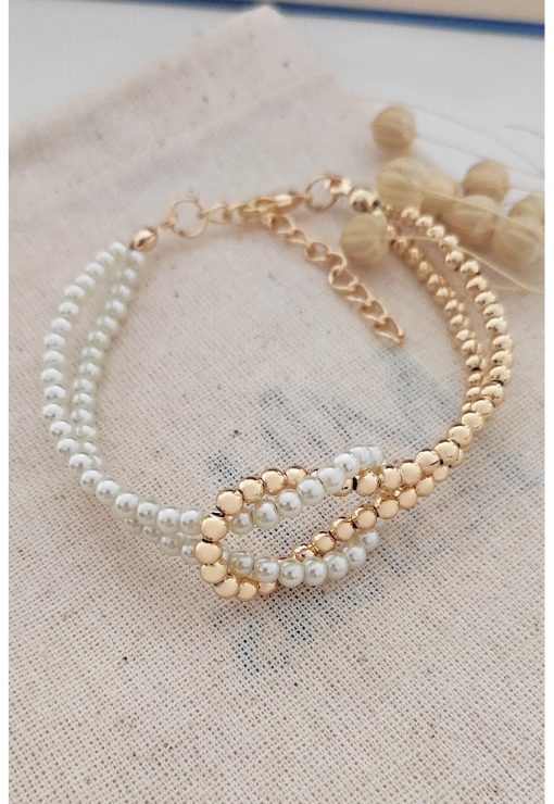 Bratara cu doua siraguri-FEMEI/GENTI SI ACCESORII/Bijuterii-GENTI SI ACCESORII/Bijuterii