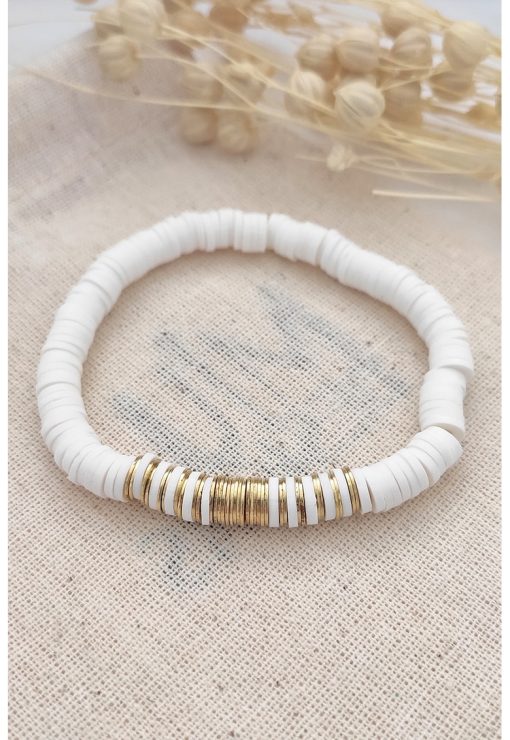 Bratara cu elastic in doua nuante-FEMEI/GENTI SI ACCESORII/Bijuterii-GENTI SI ACCESORII/Bijuterii