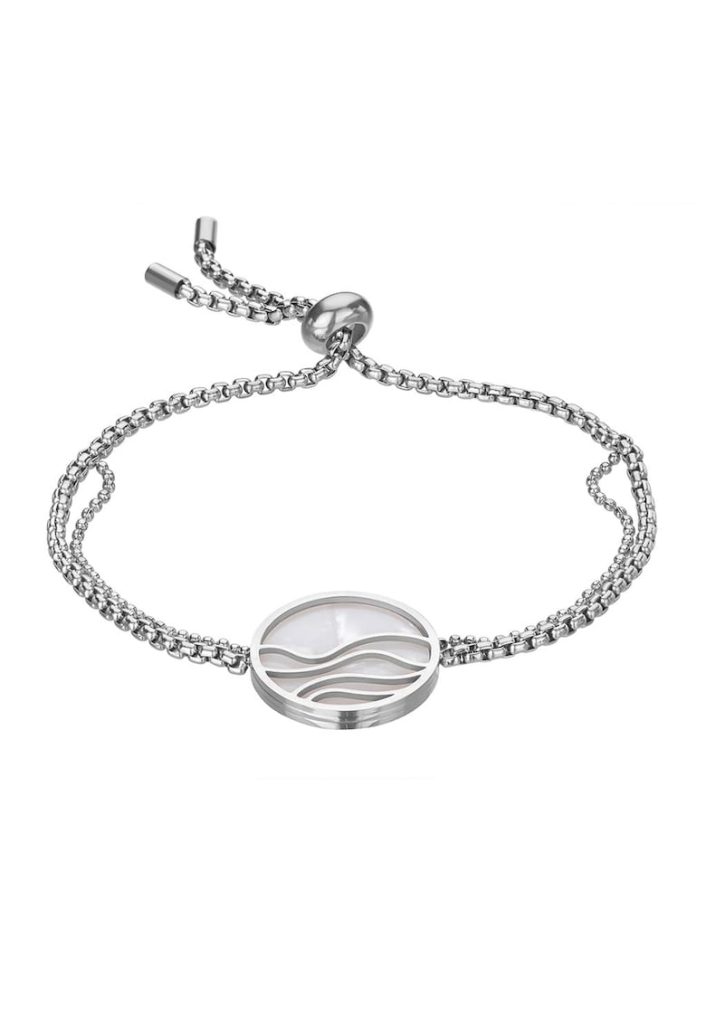 Bratara cu nod glisant - din otel inoxidabil-FEMEI/GENTI SI ACCESORII/Bijuterii-GENTI SI ACCESORII/Bijuterii