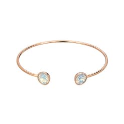 Bratara rigida fara inchidere - decorata cu pietre de opal-FEMEI/GENTI SI ACCESORII/Bijuterii-GENTI SI ACCESORII/Bijuterii