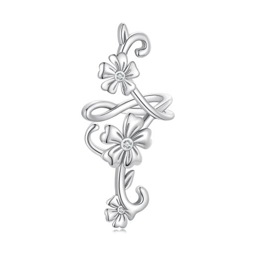 CERCEL din argint Silver Flowers-Cercei >> Cercei din argint