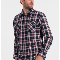 Camasa din flanel in carouri-BARBATI/IMBRACAMINTE/Camasi-IMBRACAMINTE/Camasi